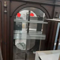 ویترین چوبی و جاکفشی