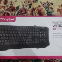 دو عدد کیبورد Farassoo و Tsco|قطعات و لوازم جانبی رایانه|برازجان, |دیوار