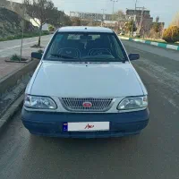 پراید 141 مدل 90 رنگ سفید دوگانه سوز دستی