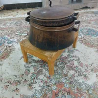 دیگ مسی قدیمی تمیز و سالم|ظروف پخت‌وپز|قوچان, |دیوار