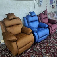مبل تک‌نفره ریلکسی تحویل آنی برقی و دستی|مبلمان خانگی و میز عسلی|تهران, دهکده المپیک|دیوار