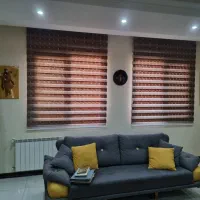 پرده زبرا دو عدد