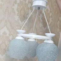 لوستر ۳ شاخه و لوستر تک شاخه در حد نو