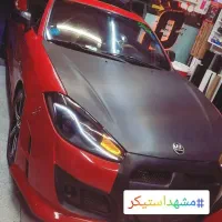 شیشه دودی،برچسب،شبرنگ،کاور سقف،کربن