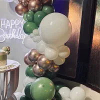 ریسه بادکنک کروم