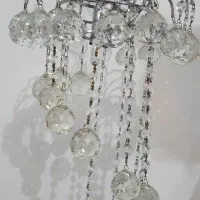 لوستر برنجی و کریستال|لوستر و چراغ آویز|ری, شهادت|دیوار