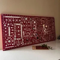 تابلو برجسته و آینه کاری لیپان