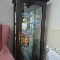 بوفه کوچک رنگ قهوه ای سوخته