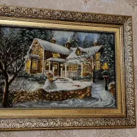 تابلوفرش دستبافت با نخ ابریشم کیفیت ممتاز