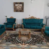 فروش مبل سلطنتی به همراه میز غذاخوری ۸ نفره