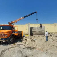 جرثقیل کفی هفت تن، خاور،نیسان