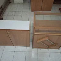 ویترین و کمد mdf در حد نو