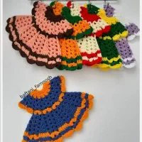 دستگیره های قلاب بافی زیبا