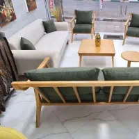 ست ۸نفره ی سویل اماده ی تحویل|مبلمان خانگی و میز عسلی|مشکیندشت, |دیوار