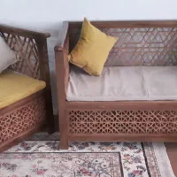 مبل سنتی(گره چینی)|مبلمان خانگی و میز عسلی|قم, لسانی|دیوار