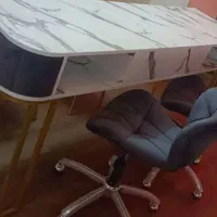 میز ناخن و صندلی آرایشگاه و رینگ لایت و نانواستیم