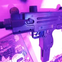 تفنگ بازی خفن Uzi