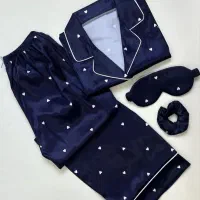 لباس خواب ساتن تولید میکنیم با ساتن ال ایکس