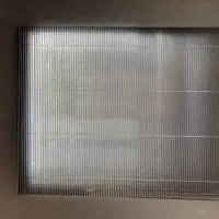 فروش پرده کرکره فلزی 16 میل، در حد نو