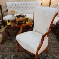 مبل وناهارخوری ایتالیایی ( چوب راش آماده تحویل)