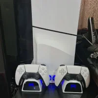 ps5 اسلیم دیسک خور به همراه فن اورجینال