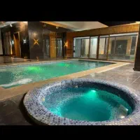 اجاره روزانه باغ ویلا مدرن استخردار ابگرم روباز