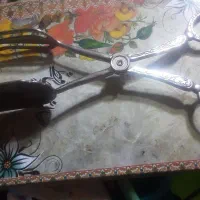 انبر سالاد کشی نقره