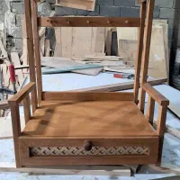 استند اسپرسو و کافی بار چوبی
