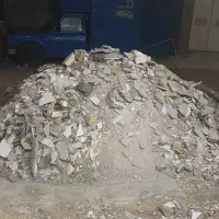 نخاله خاکبرداری تخریب کنده کاری .باکارکرنیسان بیل