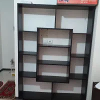 کتابخانه یا ویترین|کتابخانه، شلف، قفسه‌های دیواری|تهران, سبلان (لشگر)|دیوار