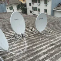 نصب و عیب یابی تخصصی آنتن گردان و ثابت و مرکزی|خدمات پیشه و مهارت|رشت, دیلمان|دیوار