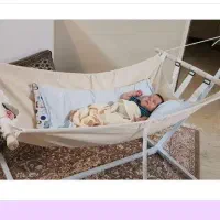 گهواره نوزاد بهمراه ساک حمل پایه آلومینیومی|کالسکه و لوازم جانبی|تهران, امام زاده عبدالله|دیوار