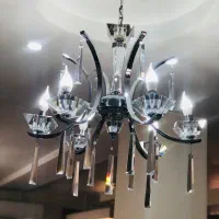 لوستر کریستال وارداتی|لوستر و چراغ آویز|فردیس, فردیس|دیوار