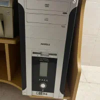کامپیوتر خانگی LCD به همراه اسپیکر و پرینتز|رایانه رومیزی|ساری, |دیوار