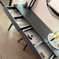 کنسول مینیمال ب همراه صندلی در حد نو|بوفه، ویترین، کنسول|تهران, دریاچه شهدای خلیج فارس|دیوار