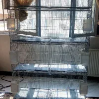 قفس پرون،قفس پژاوند 1033 قفس خورشیدی پایه قفس لانه|لوازم جانبی حیوانات|اندیشه, اندیشه فاز ۱|دیوار