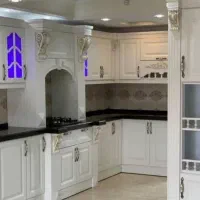 کابینت آشپزخانه/ هایگلاس /ممبران/نئوکلاسیک/MDF 707|مصالح و تجهیزات ساختمان|اصفهان, الهیه|دیوار