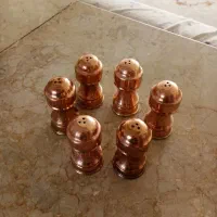 ۶ عدد نمک دان مسی نو مناسب جهیزیه