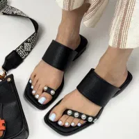 صندل زنانه مرواریدی