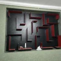 کتابخانه ام دی اف شیک و تمیز