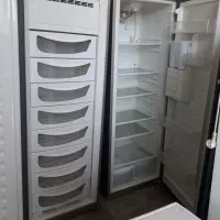 فروش یخچال فریزر الکترو استیل دو قلو در حد اک|یخچال و فریزر|مریوان, |دیوار