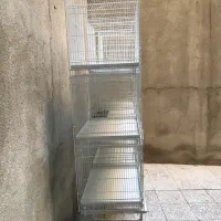 قفس ۹خان نو نو با پایه متحرک|لوازم جانبی حیوانات|اصفهان, باغ زرشک|دیوار