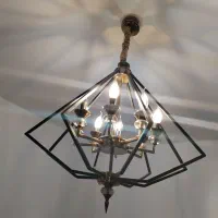 لوستر|لوستر و چراغ آویز|چهارباغ, |دیوار