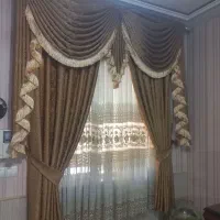 پرده سلطنتی یک جفت|پرده، رانر، رومیزی|گنبد کاووس, |دیوار