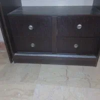 کمد لباس دارای ۴کشو و رگال اویز دو درب کشویی|جاکفشی، کمد، دراور|شهریار, بکه|دیوار