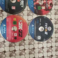 دیسک بازی ps4 کالاف،بسکتبال،فیفا 19 ،تیکن