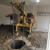 دستگاه چاه کن. حفر چاه فاضلاب با دستگاه حفاری|خدمات پیشه و مهارت|مشهد, امیریه|دیوار