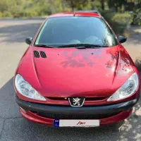 پژو ۲۰۶ مدل ۸۹ قرمز آلبالویی