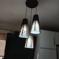 لوستر سه شاخه|لوستر و چراغ آویز|رشت, پاستوریزه|دیوار