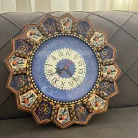 ساعت دیواری خاتم کاری